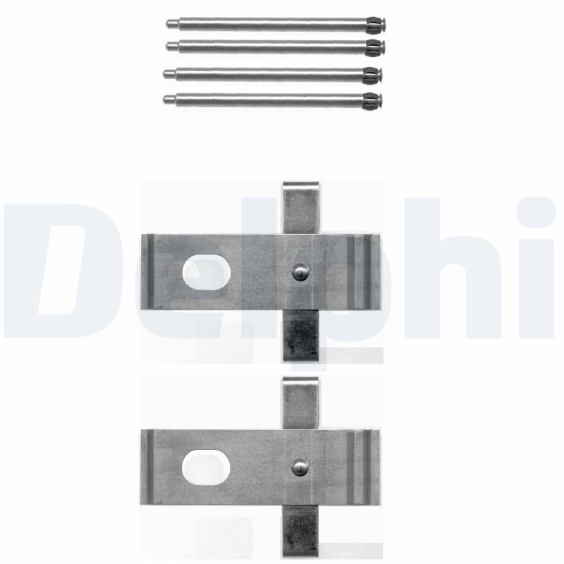 DELPHI Zubehörsatz, Scheibenbremsbelag lx0443 für BMW