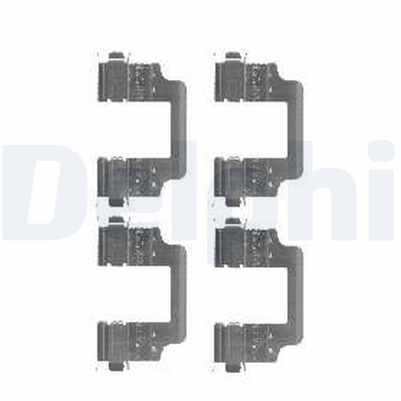 DELPHI Zubehörsatz, Scheibenbremsbelag lx0455 für LAND ROVER