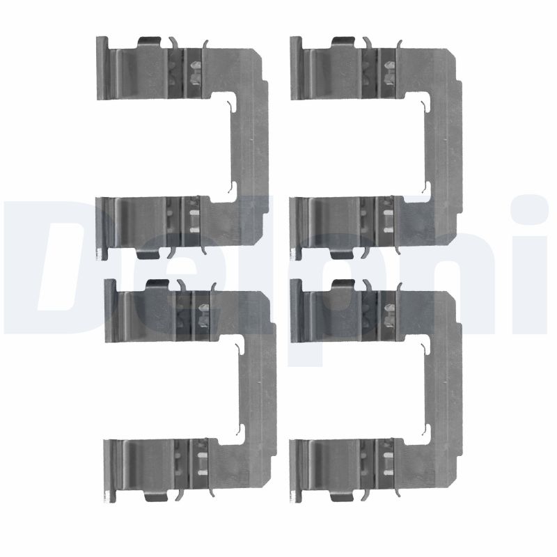 DELPHI Zubehörsatz, Scheibenbremsbelag lx0487 für Subaru