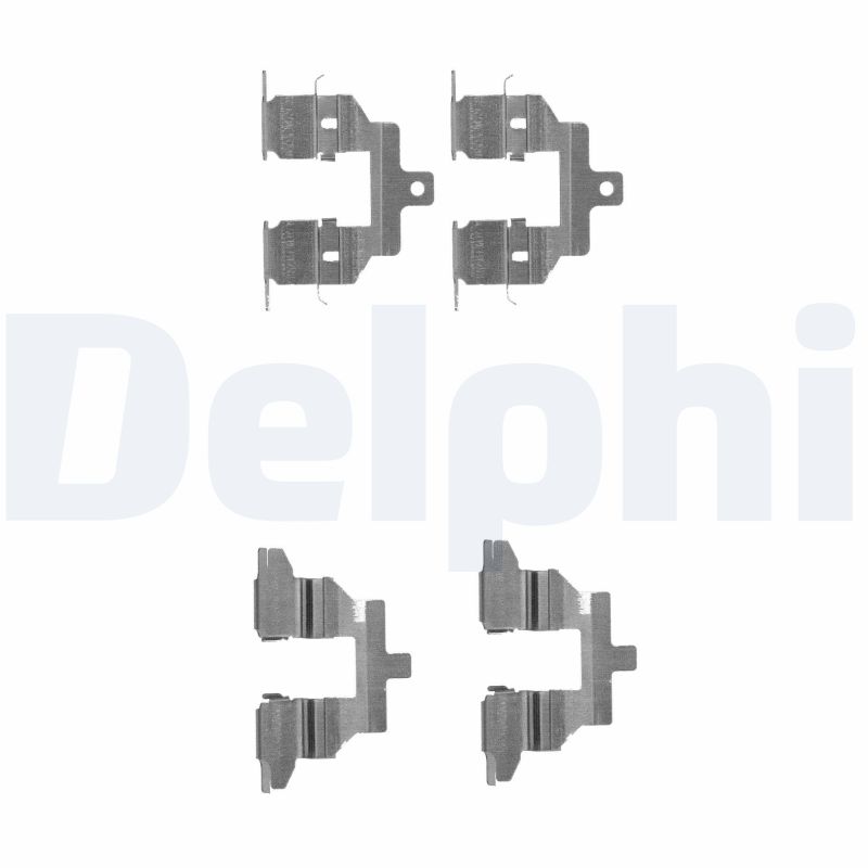 DELPHI Zubehörsatz, Scheibenbremsbelag lx0531