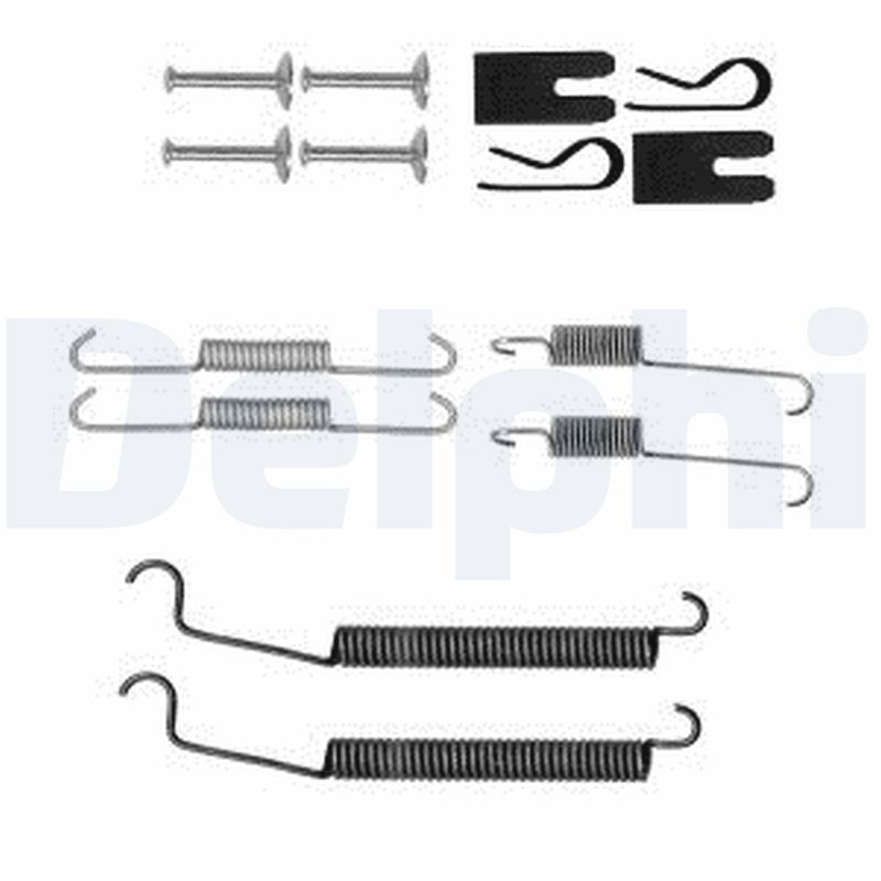 Für DELPHI HAMULCE LY1383 BRAKE SHOES ACCESSORY KIT - Bild 7