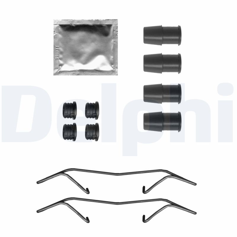DELPHI Zubehörsatz, Scheibenbremsbelag lx0717