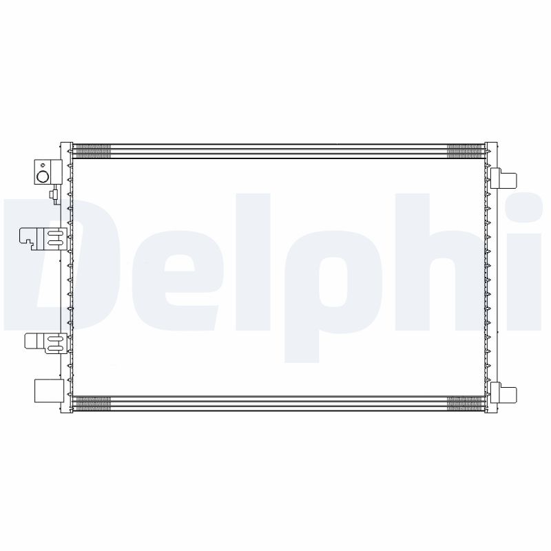 Delphi CF20310 Kondensator für Klimaanlage Kondensator Klimaanlage für Nissan - Bild 3