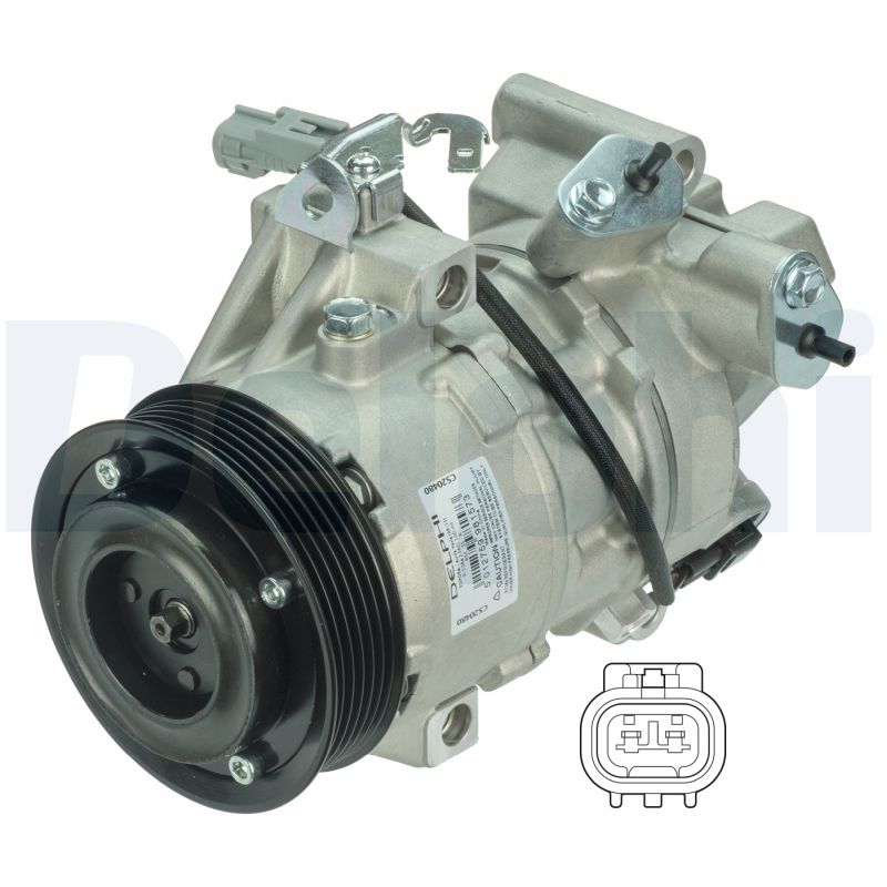 Delphi Klimakompressor Größe 46 Cs20480 - Bild 7
