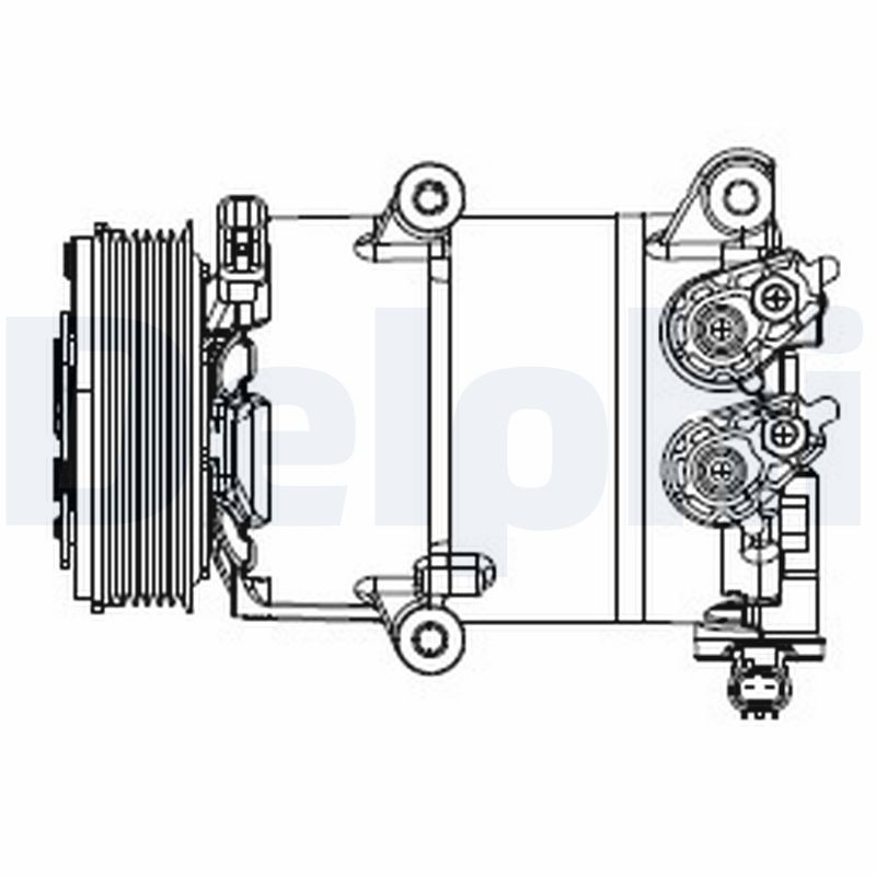 Für DELPHI KLIMATYZACJA CS20553 AC COMPRESSOR - Bild 6