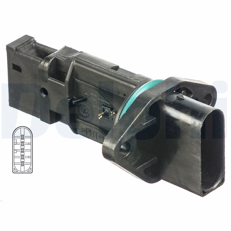 Für DELPHI AF10247-12B1 Air Mass Sensor - Bild 5