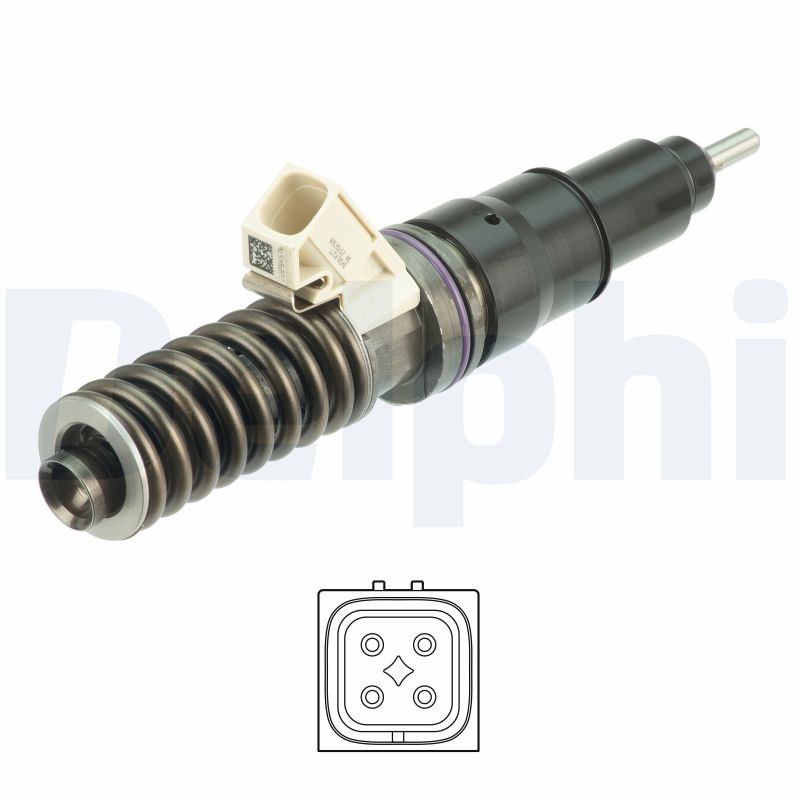 DELPHI Einspritzventil bebe4p03001 für Volvo RENAULT TRUCKS