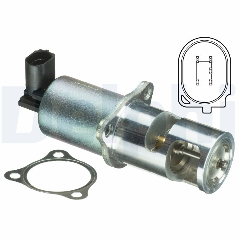 DELPHI AGR-Ventil eg1039812b1 für Opel Vaughall RENAULT DACIA