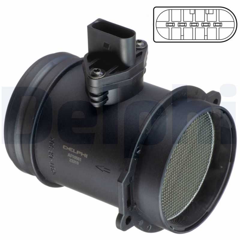 Für DELPHI ELEKTRONIKA AF10561-12B1 MASS AIR FLOW SENSOR POWIETRZA - Bild 6