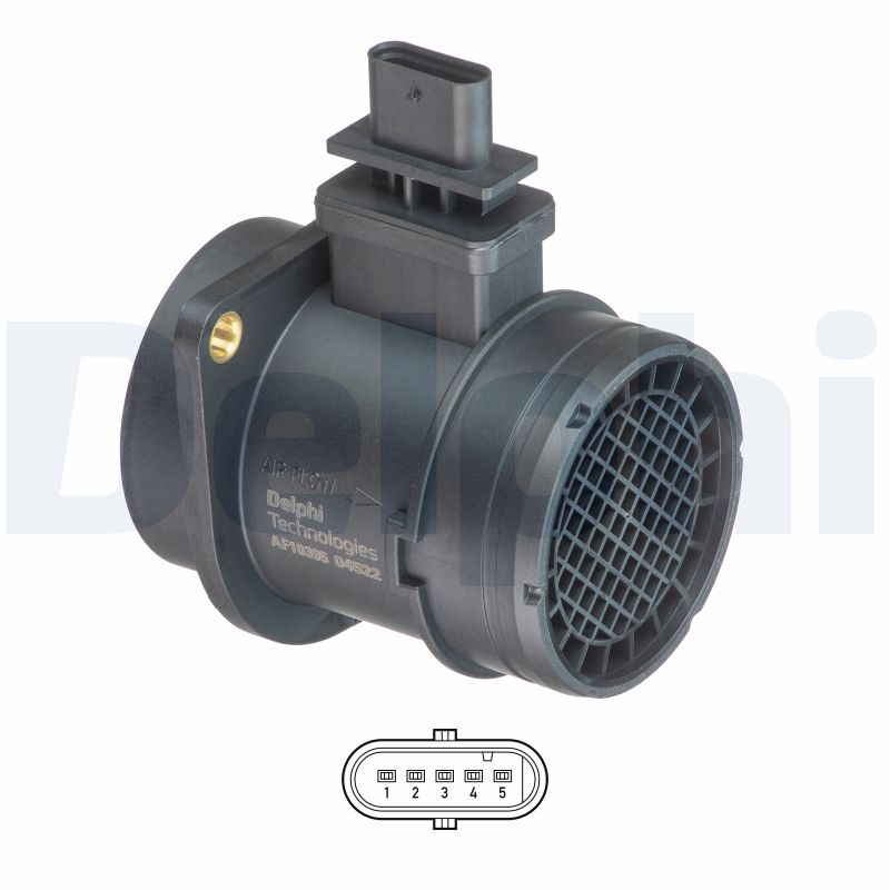 Für DELPHI ELEKTRONIKA AF10395-12B1 MASS AIR FLOW SENSOR POW. KIA CEED 1.6CRDI - Bild 4