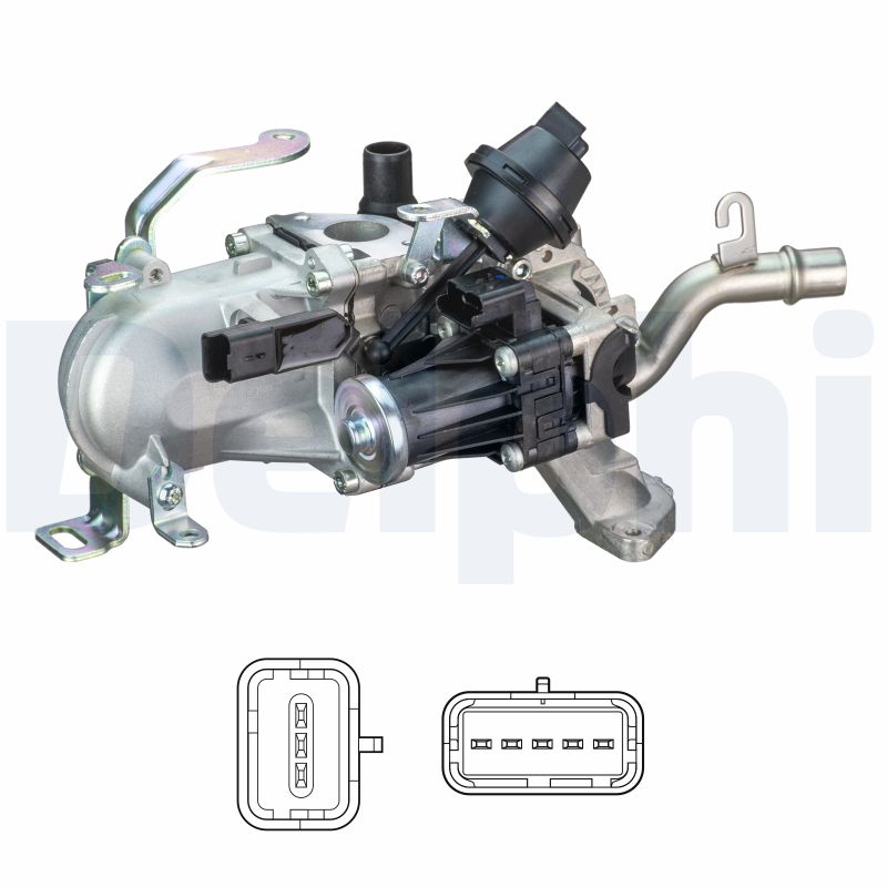 DELPHI AGR-Ventil eg1045212b1 für Ford Volvo Peugeot DS