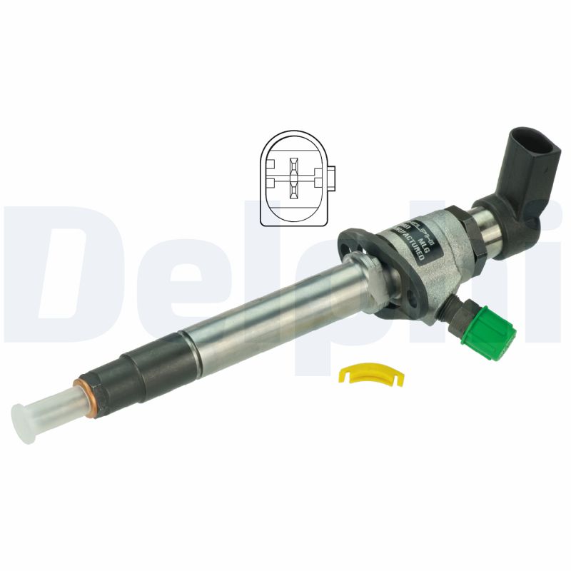 DELPHI Einspritzventil hrd661 für LAND ROVER