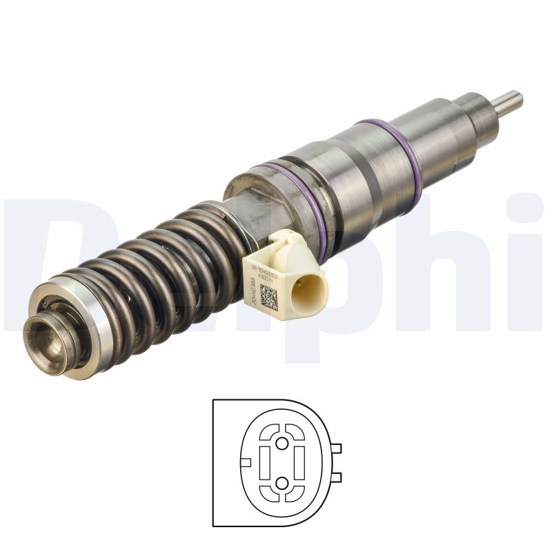DELPHI Einspritzventil hre113 für Volvo
