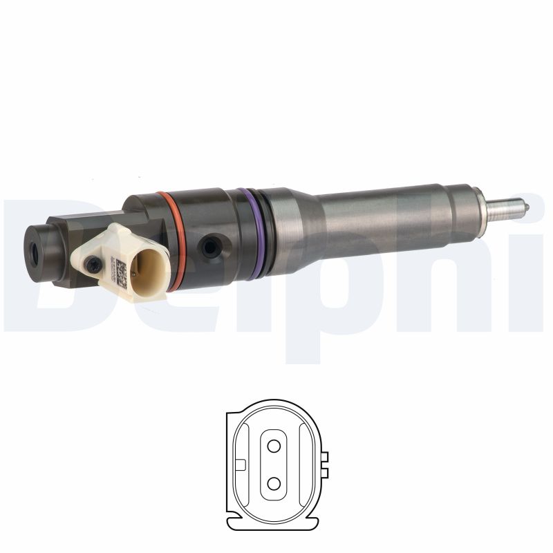 DELPHI Einspritzventil hre295 für DAF