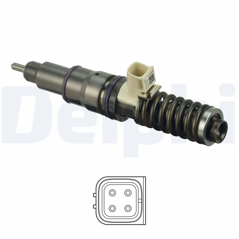 DELPHI Einspritzventil hre293 für RENAULT TRUCKS