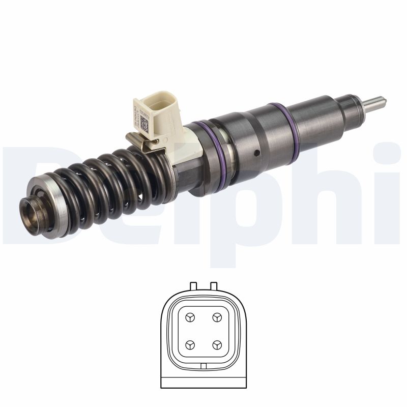 DELPHI Einspritzventil hre292 für Volvo RENAULT TRUCKS