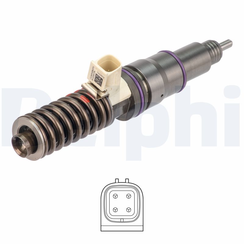 DELPHI Einspritzventil hre298 für Volvo RENAULT TRUCKS