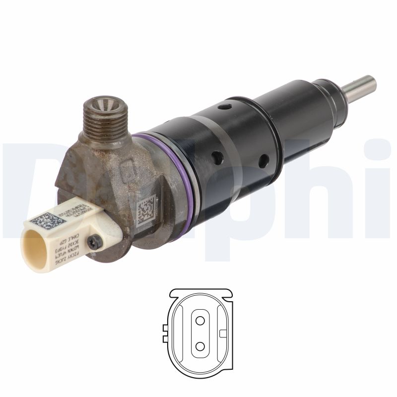 DELPHI Einspritzventil hre311 für Volvo RENAULT TRUCKS