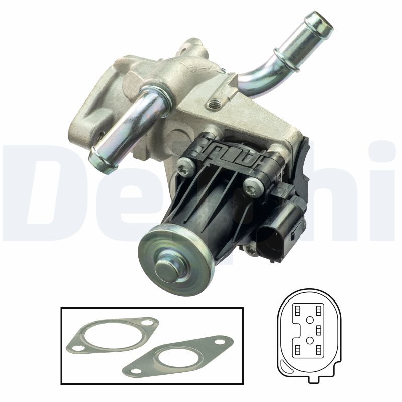 DELPHI AGR-Ventil eg1055112b1 für Ford Peugeot Citroën LAND ROVER