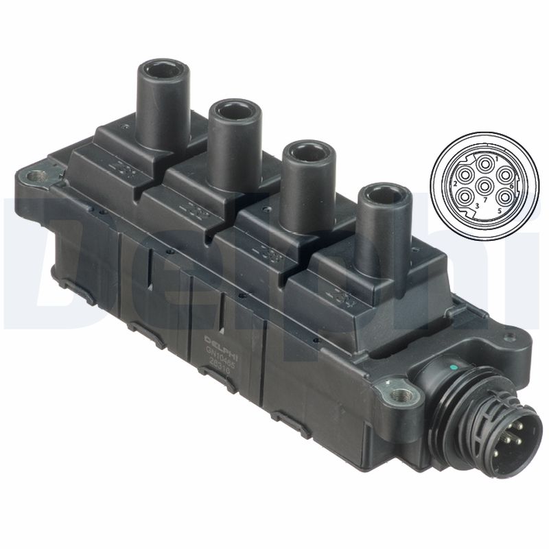 Für DELPHI GN10465-12B1 Ignition Coil GN10465-12B1 Ignition coil fits: BMW 3 (E - Bild 7