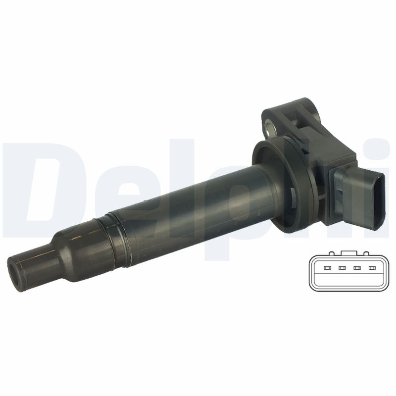 DELPHI GN10536-12B1 Zündspule Zündspule | Kompatibel mit: LEXUS RX, RX, TOYOTA CAMRY Stufenheck - Bild 6