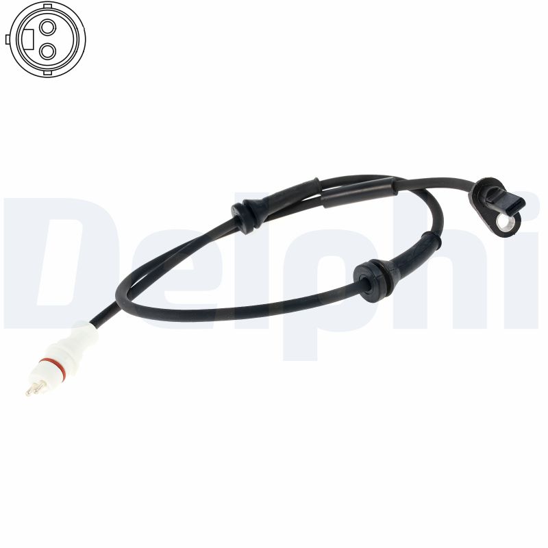 Delphi Sensor, Raddrehzahl Ss2129612b1 Für Fiat