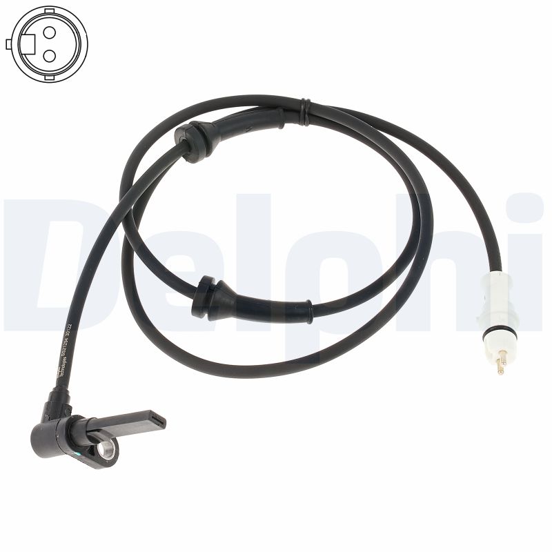 Delphi Sensor, Raddrehzahl Ss2129412b1 Für Fiat
