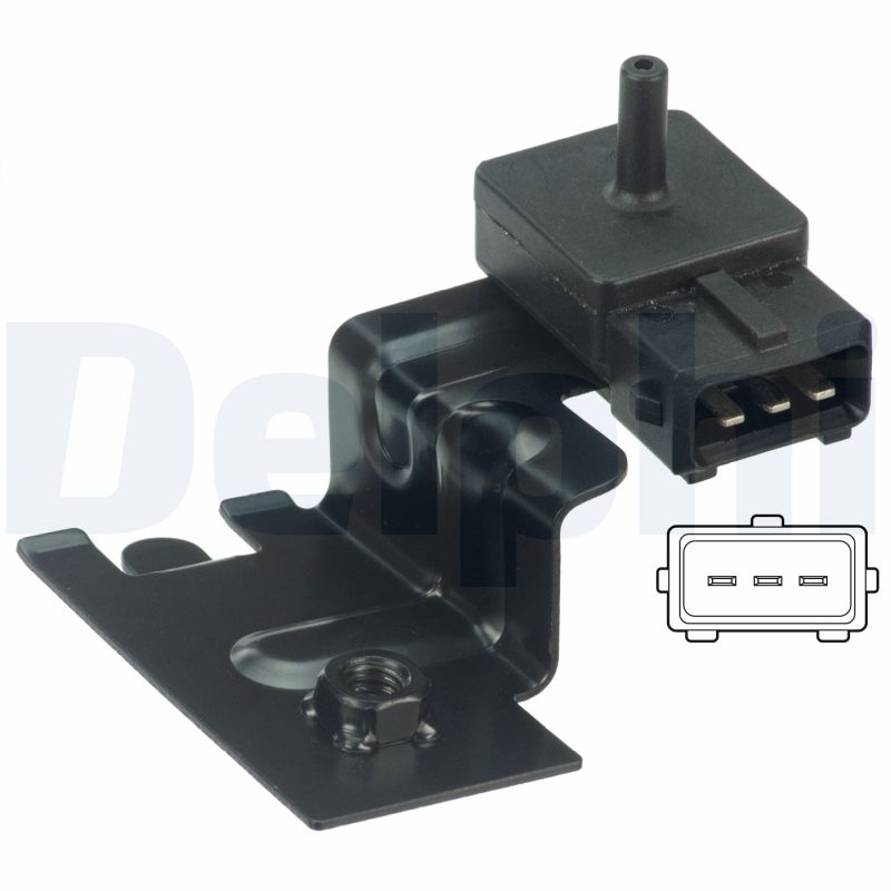 Delphi Sensor Saugrohrdruck PS10169 | Kompatibel mit: VOLVO S60 I, S80 I, V70 II - Bild 5