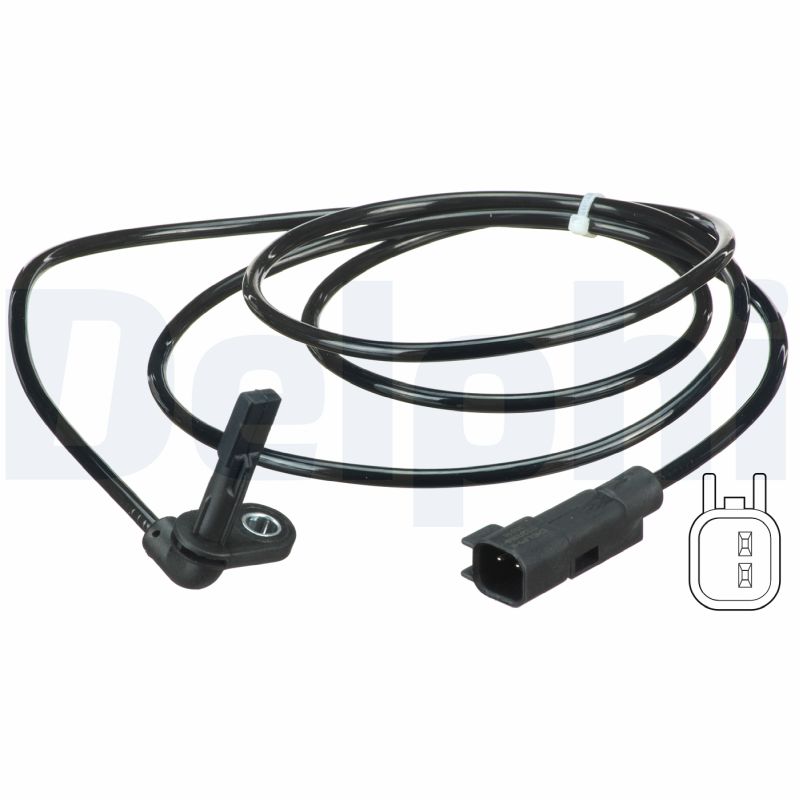 Delphi Sensor, Raddrehzahl [Hersteller-Nr. SS20356] für Opel, Vauxhall - Bild 6