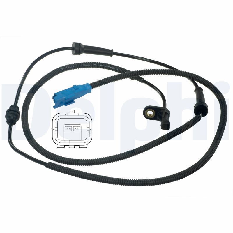 Sensor, Raddrehzahl aktiver Sensor SS20391 DELPHI für CITROËN C5 I C5 I Break - Bild 8