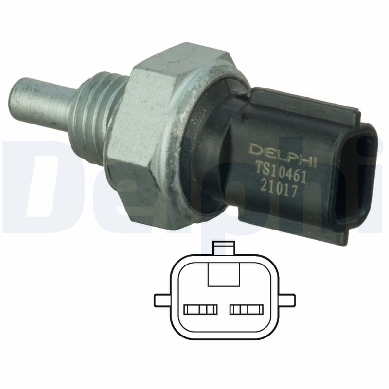 Sensor, Kühlmitteltemperatur TS10461 DELPHI für RENAULT DACIA NISSAN - Bild 4