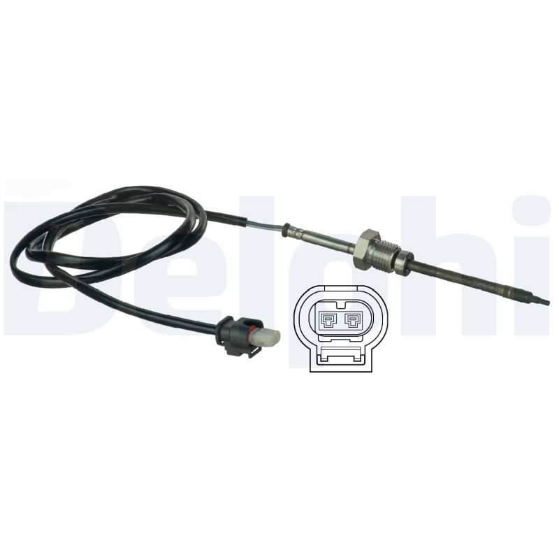 Delphi Sensor, Abgastemperatur [Hersteller-Nr. TS30051] für Chrysler, Mercedes-Benz, Jeep - Bild 3