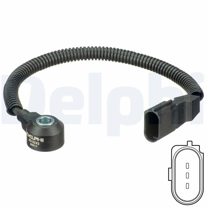 Delphi AS10243 Klopfsensor Klopf Sensor für Skoda für VW - Bild 3