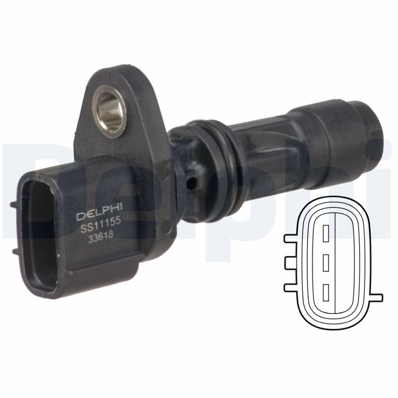Delphi Sensor, Nockenwellenposition [Hersteller-Nr. SS11155] für Nissan - Bild 9