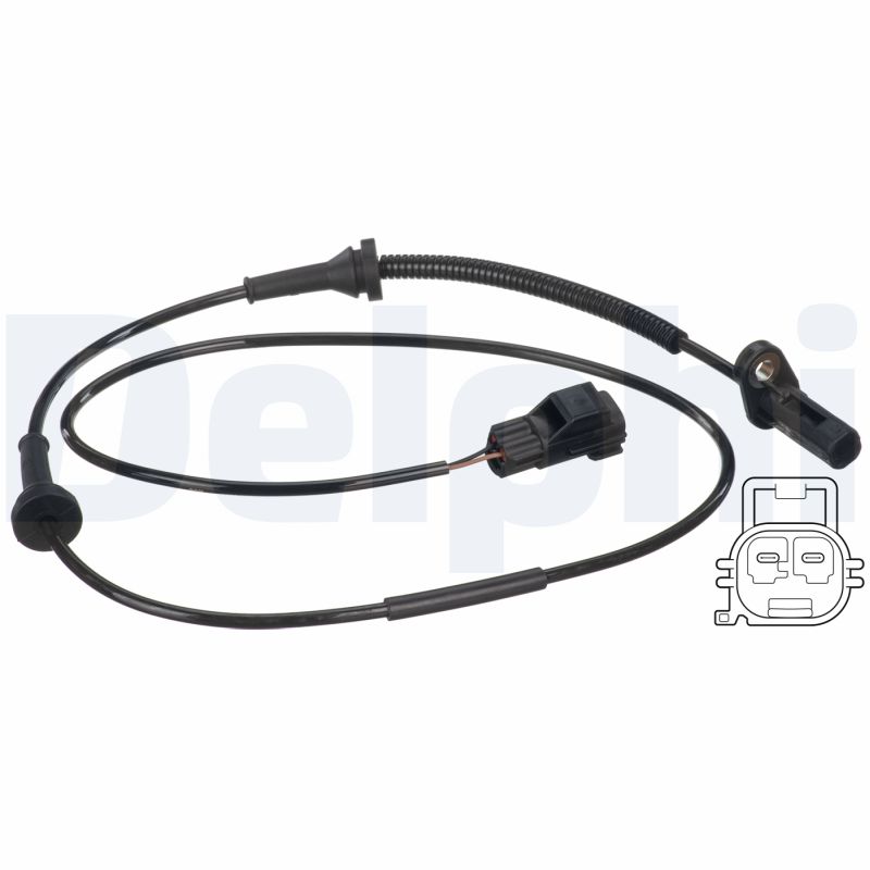 Delphi Sensor, Raddrehzahl Ss20489 Rechts - Bild 7