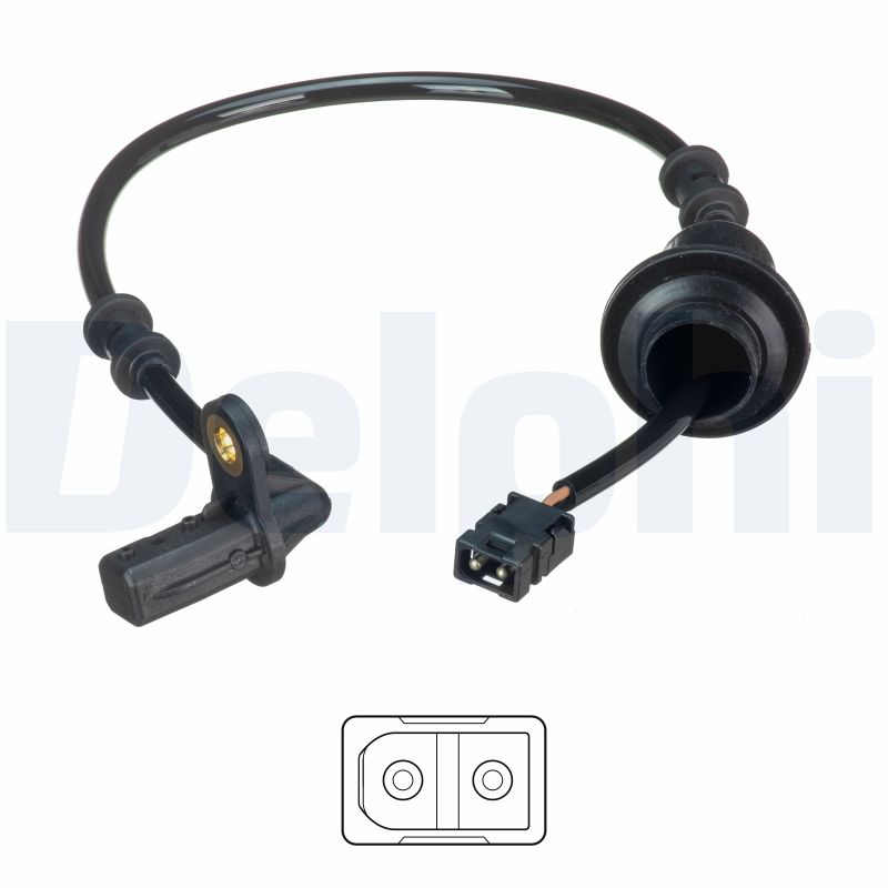 Delphi Raddrehzahlsensor Drehzahlfühler SS20486 - Bild 9