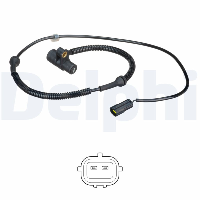 Delphi Raddrehzahlsensor Drehzahlfühler SS20519 - Bild 8