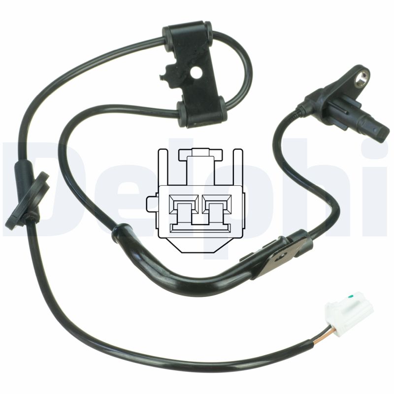 Für DELPHI ELEKTRONIKA SS20528 WHEEL SPEED SENSOR REAR LEFT - Bild 7