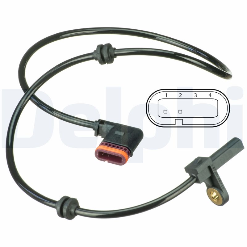 Delphi Sensor, Raddrehzahl Ss20541 Für Mercedes - Bild 8