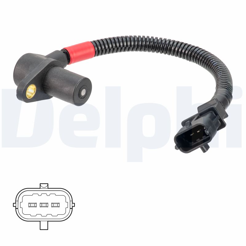 Delphi Kurbelwellensensor Kia Sorento 1 2,5 Crdi - Bild 6