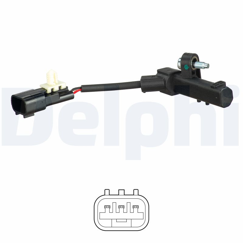 Sensoren für Kurbelwellenposition SS11479 DELPHI für LAND ROVER DISCOVERY IV - Bild 5