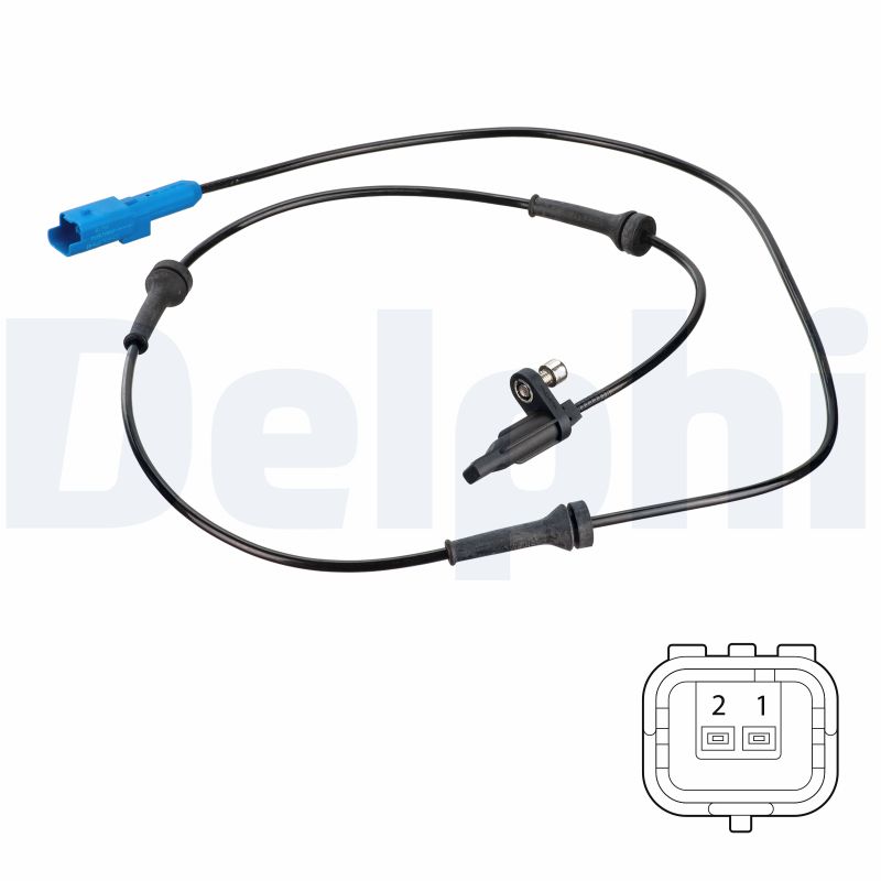 Delphi Sensor, Raddrehzahl [Hersteller-Nr. SS20674] für Peugeot - Bild 6