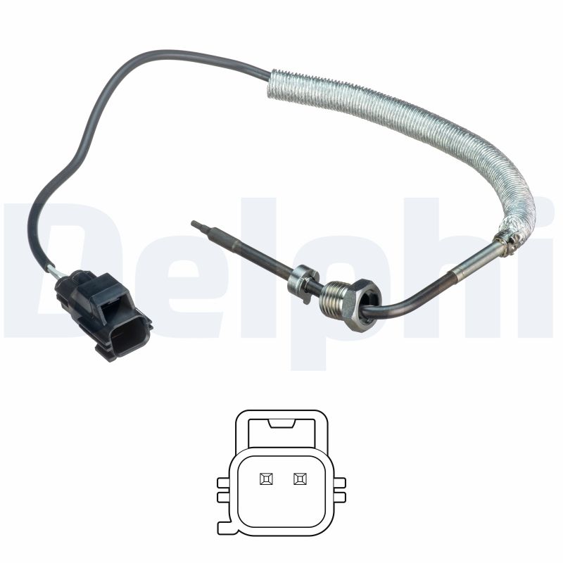 Delphi Abgastemperatursensor Volvo C30 C70 S40 S60 S80 V50 V60 V70 Xc60 Xc70 2, - Bild 5