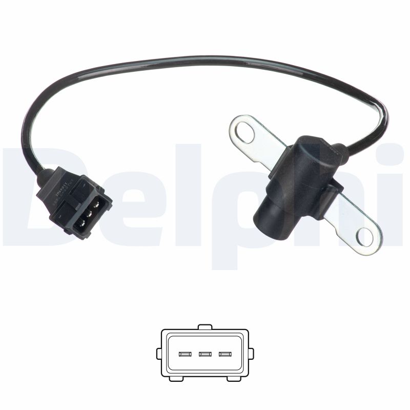 Delphi Kurbelwellensensor Renault Megane 1 1,9 - Bild 5