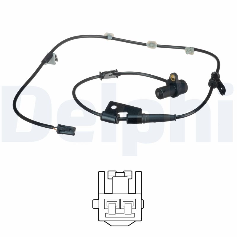Für DELPHI ELEKTRONIKA SS20525 WHEEL SPEED SENSOR FRONT RIGHT - Bild 5