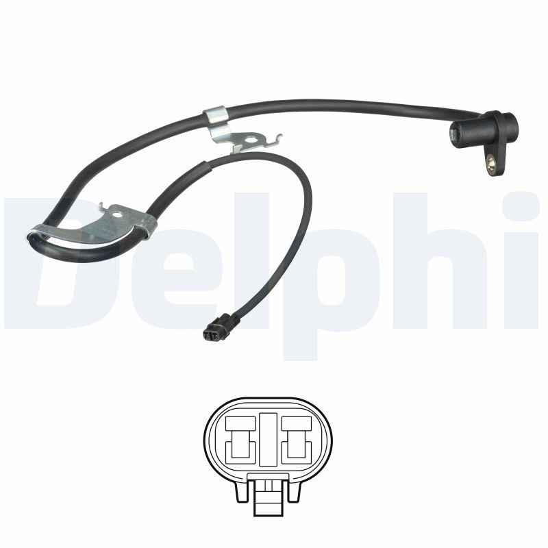 Delphi Sensor, Raddrehzahl [Hersteller-Nr. SS20632] für Suzuki - Bild 5