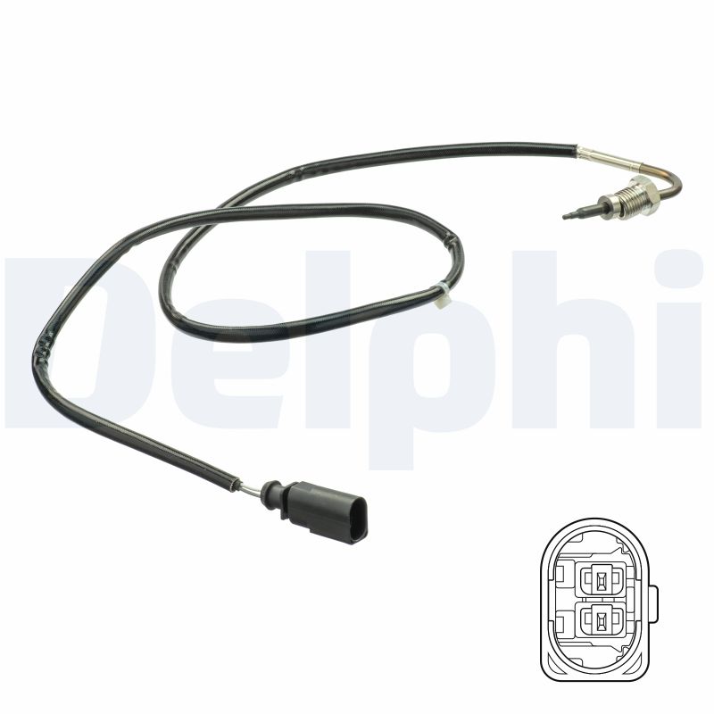 Delphi Abgastemperatursensor Vw Beetle Golf 2,0 Tdi 140 Ps - Bild 5