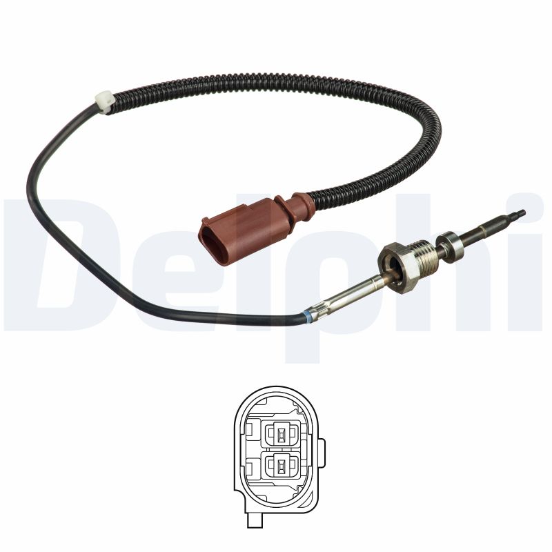 Abgastemperatursensor TS30147 DELPHI für VW MULTIVAN T5 TRANSPORTER T5 Kasten - Bild 6