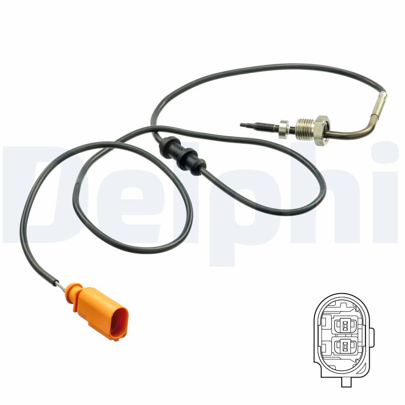 Delphi Abgastemperatursensor Vw Beetle Golf 2,0 Tdi 140 Ps - Bild 5