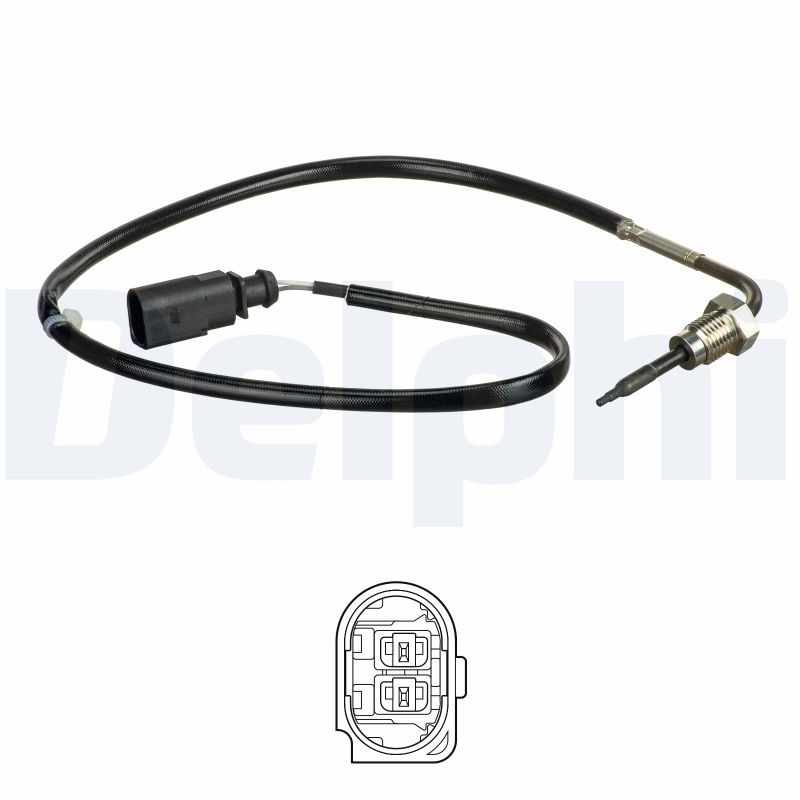 Abgastemperatursensor TS30156 DELPHI für VW MULTIVAN T5 TRANSPORTER T5 Bus - Bild 5